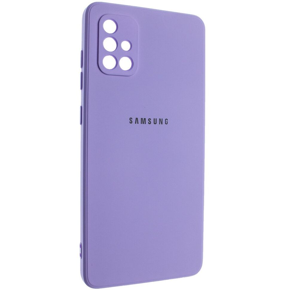 Задня накладка CAMERA FULL Silicone Case SAMSUNG A715 Galaxy A71 2020