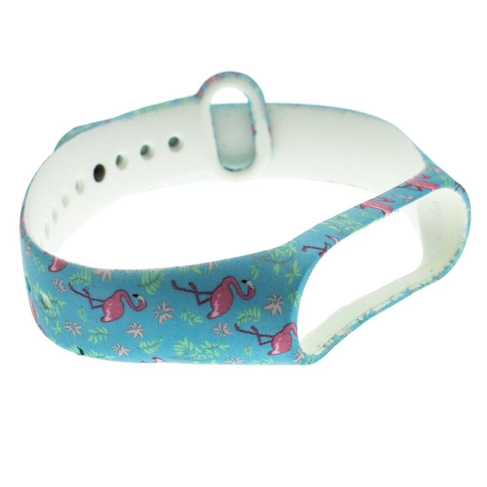 Ремінець для годинника XIAOMI MI BAND 3 | 4 з принтованим малюнком, силіконовий Ремінець для годинника XIAOMI MI BAND 3 | 4 з принтованим малюнком, силіконовий