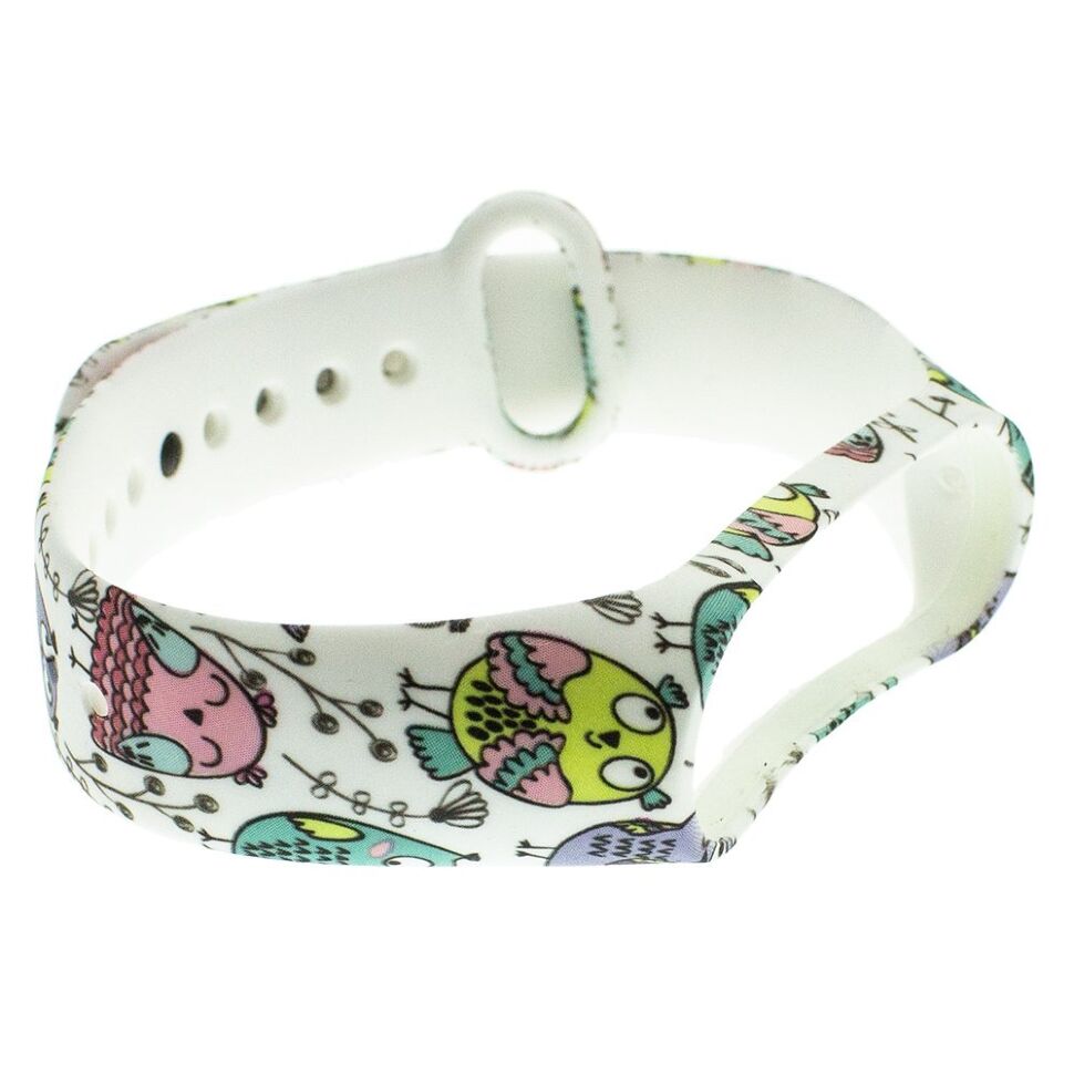 Ремінець для годинника XIAOMI MI BAND 3 | 4 з принтованим малюнком, силіконовий Ремінець для годинника XIAOMI MI BAND 3 | 4 з принтованим малюнком, силіконовий