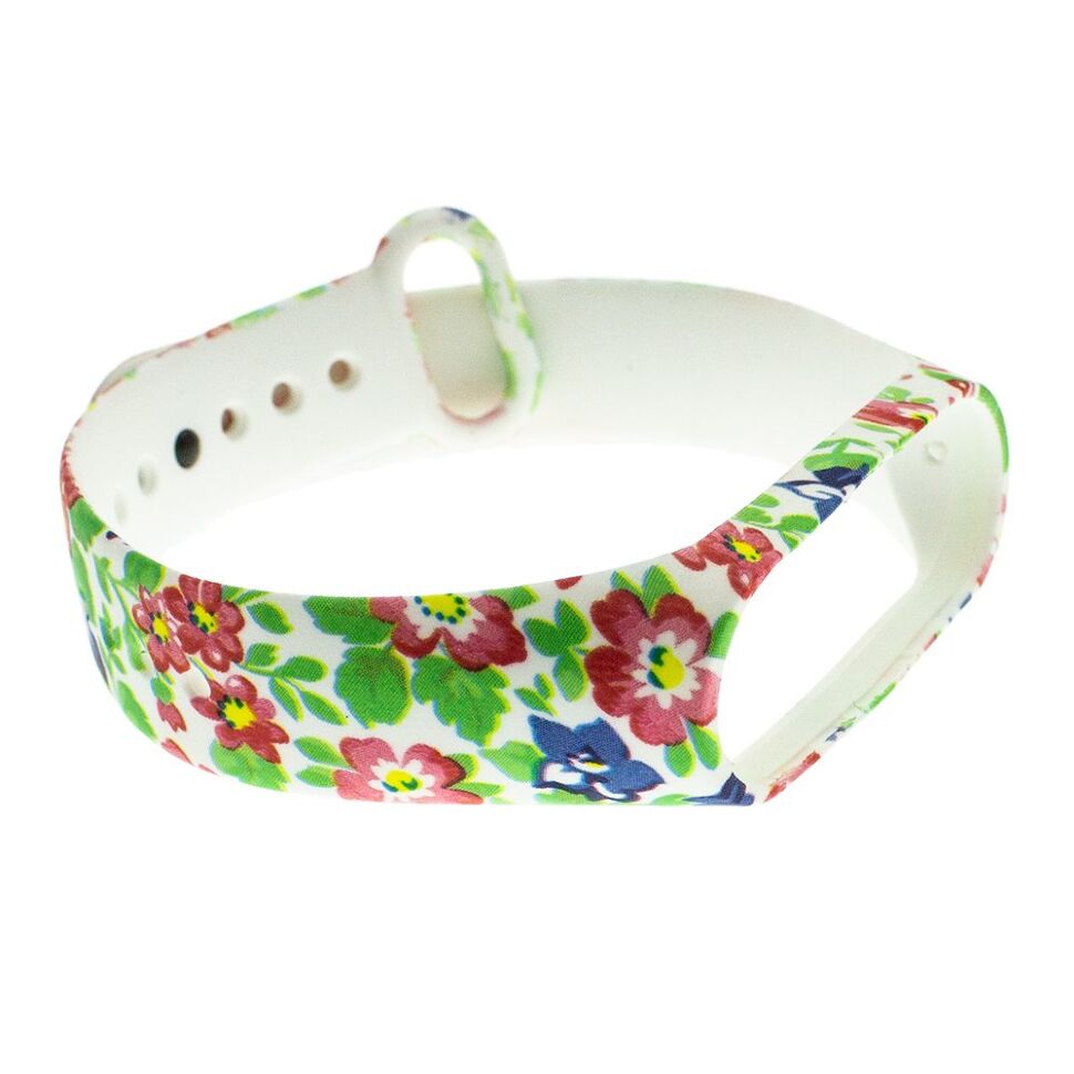 Ремінець для годинника XIAOMI MI BAND 3 | 4 з принтованим малюнком, силіконовий Ремінець для годинника XIAOMI MI BAND 3 | 4 з принтованим малюнком, силіконовий