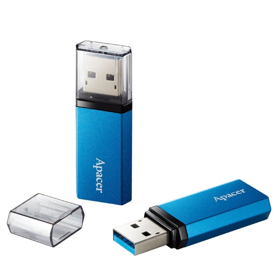 Флеш-накопичувач Apacer USB 3.2 Gen1 AH25C 64GB Blue Флеш-накопичувач Apacer USB 3.2 Gen1 AH25C 64GB Blue