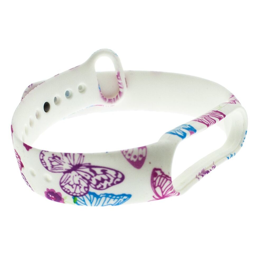 Ремінець для годинника XIAOMI MI BAND 5 | 6 з принтованим малюнком, силіконовий