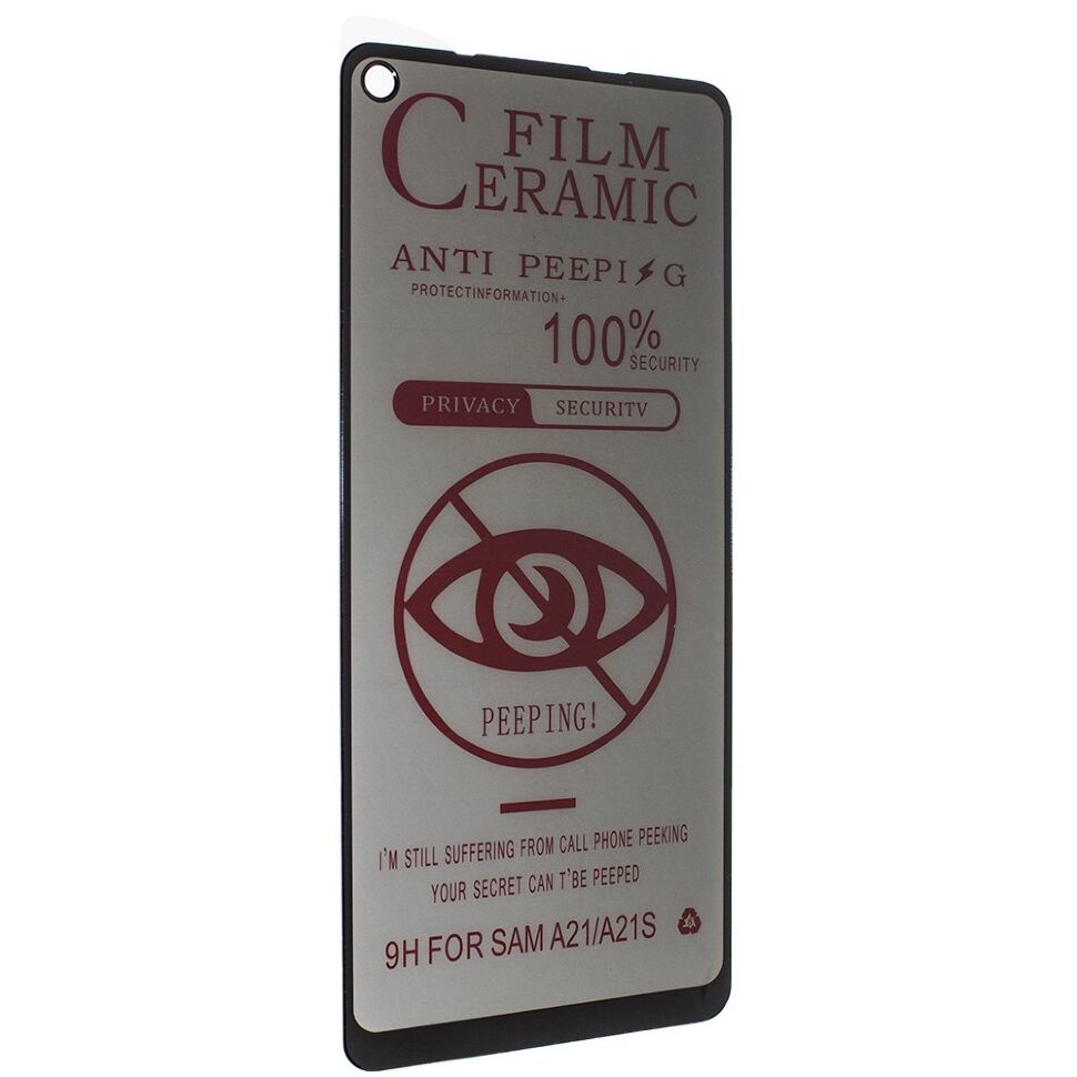 CERAMICS FILM PRIVACY SAMSUNG A217 Galaxy A21S (2020) ЧОРНИЙ CERAMICS FILM PRIVACY SAMSUNG A217 Galaxy A21S (2020) ЧОРНИЙ