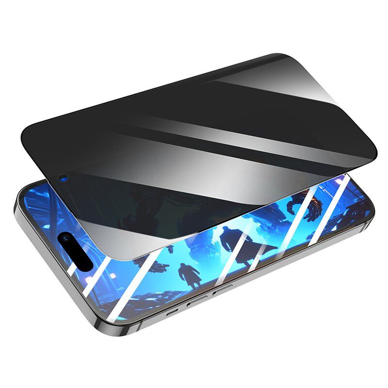 Скло для телефону HOCO A777 Plus Bear Shield anti-spy APPLE iPhone 14 PRO | iPhone 15 | iPhone 16 6.1" Скло для телефону HOCO A777 Plus Bear Shield anti-spy APPLE iPhone 14 PRO | iPhone 15 | iPhone 16 6.1"
