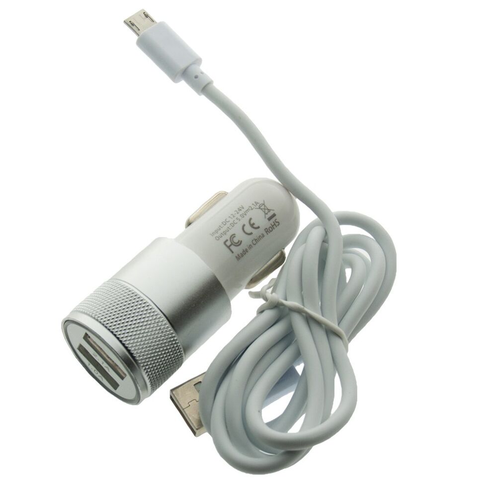 АЗУ MODOCEE M36 2.4A 2USB + USB КАБЕЛЬ MICRO