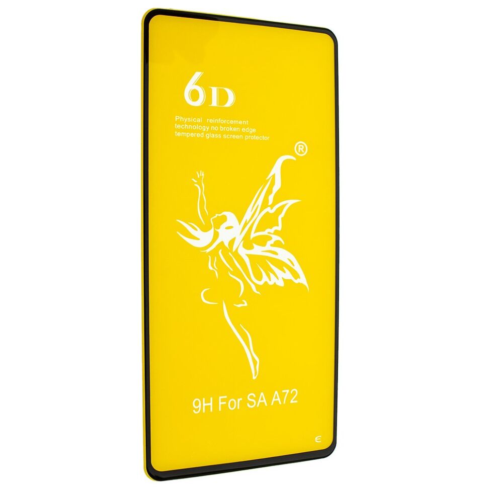 Захисне скло 6D PREMIUM SAMSUNG A725 Galaxy A72 2021 ЧОРНИЙ Захисне скло 6D PREMIUM SAMSUNG A725 Galaxy A72 2021 ЧОРНИЙ