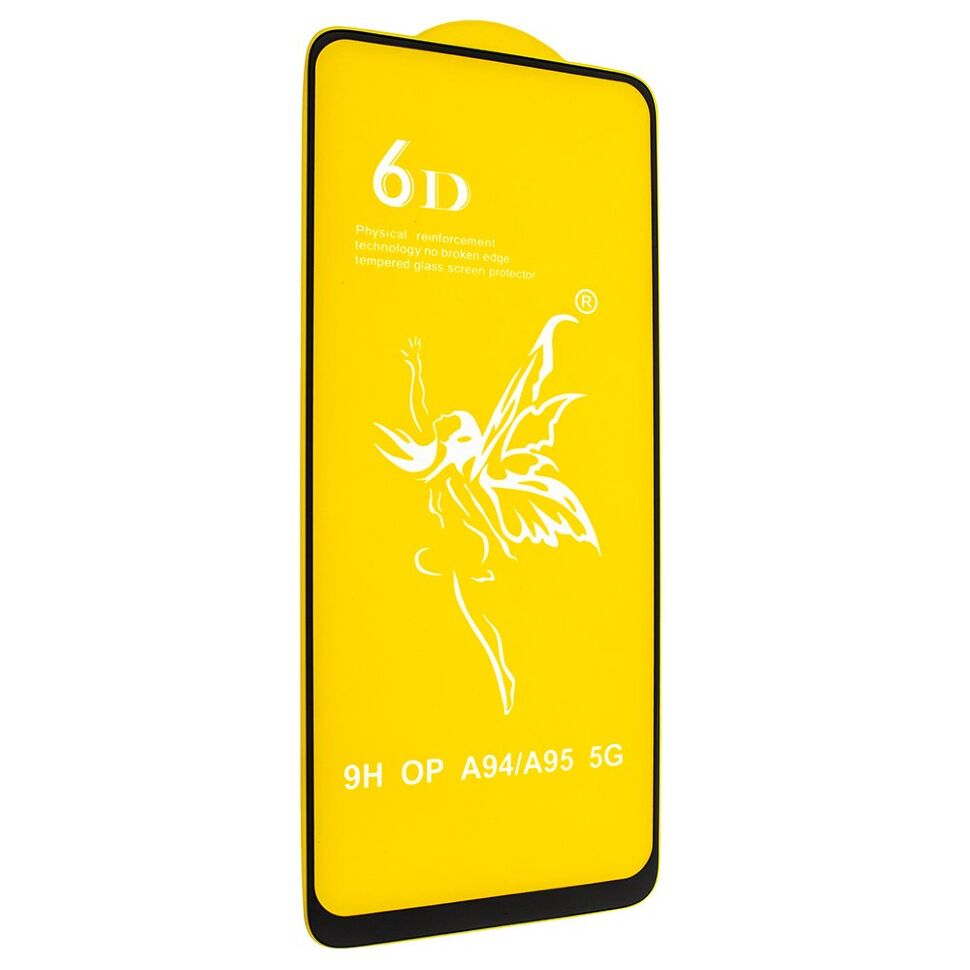 Захисне скло 6D PREMIUM OPPO A94 5G ЧОРНИЙ Захисне скло 6D PREMIUM OPPO A94 5G ЧОРНИЙ