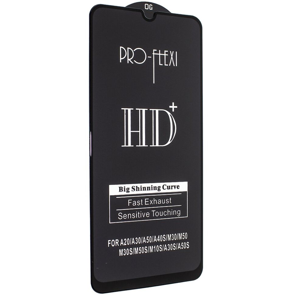 Захисне скло PRO-FLEXI HD+ SAMSUNG M30 | A20 | A30 | A50 | A40S | M50 | M30S | M50S | M10S ЧОРНИЙ Захисне скло PRO-FLEXI HD+ SAMSUNG M30 | A20 | A30 | A50 | A40S | M50 | M30S | M50S | M10S ЧОРНИЙ