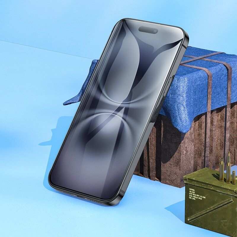 Скло для телефону HOCO A777 Bear Shield HD APPLE iPhone 14 PRO | iPhone 15 | iPhone 16 6.1" Скло для телефону HOCO A777 Bear Shield HD APPLE iPhone 14 PRO | iPhone 15 | iPhone 16 6.1"