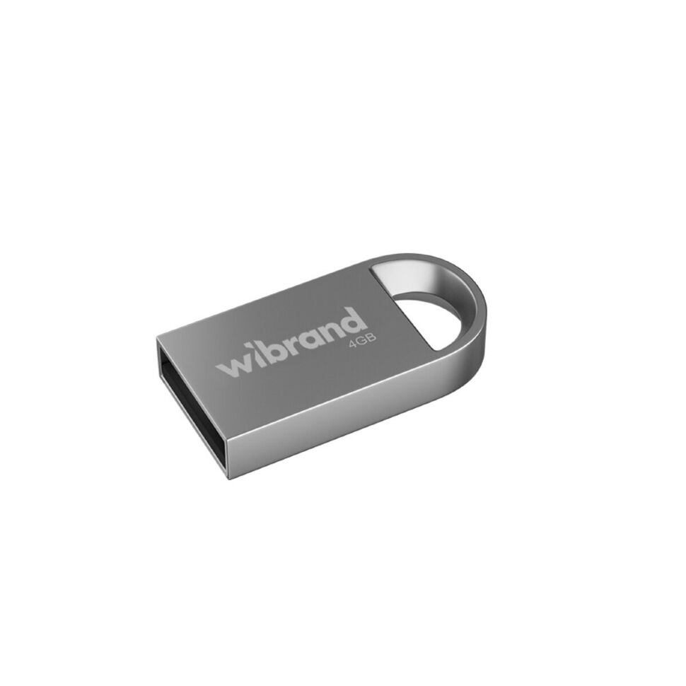 Флеш-накопичувач Wibrand USB 2.0 Lynx 4Gb Silver Флеш-накопичувач Wibrand USB 2.0 Lynx 4Gb Silver