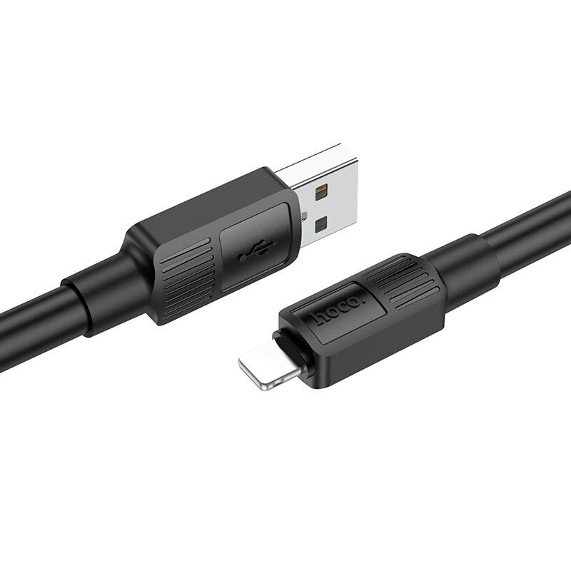 USB кабель HOCO X84 USB - Lightning 1 MЕТР ЧОРНИЙ USB кабель HOCO X84 USB - Lightning 1 MЕТР ЧОРНИЙ