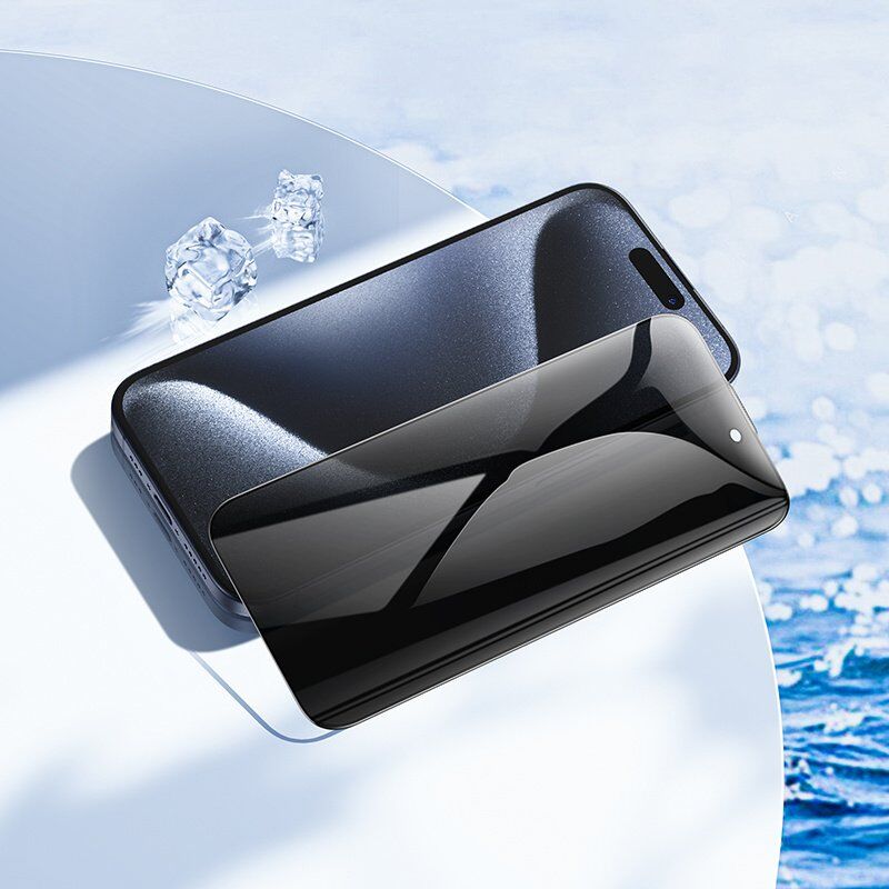 Скло для телефону HOCO A777 Plus Bear Shield anti-spy APPLE iPhone 15 PRO 6.1" Скло для телефону HOCO A777 Plus Bear Shield anti-spy APPLE iPhone 15 PRO 6.1"