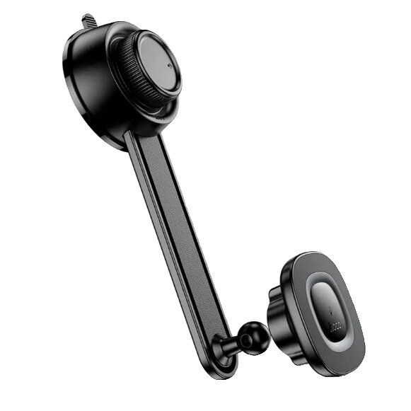 Автомобільний тримач HOCO HW31 Crown 15W магнітна бездротова швидка зарядка - клейка присоска на торпеду Автомобільний тримач HOCO HW31 Crown 15W магнітна бездротова швидка зарядка - клейка присоска на торпеду