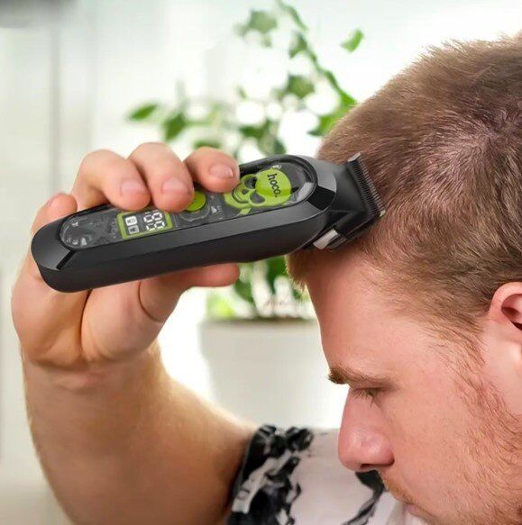 Електрична машинка для стрижки HOCO DAR22, чорний