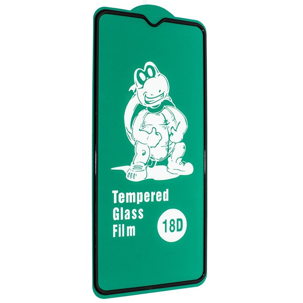 Захисне скло 18D із захисним бортом HUAWEI Y6P ЧОРНИЙ Захисне скло 18D із захисним бортом HUAWEI Y6P ЧОРНИЙ