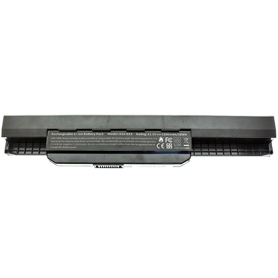 Акумуляторна батарея до ноутбука Asus A43 A53 11.1V 5200mAh 58Wh Black MODEL:A32-K53