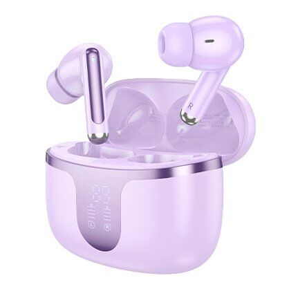 Бездротові навушники HOCO EQ10 PLUS, фіолетовий Бездротові навушники HOCO EQ10 PLUS, фіолетовий