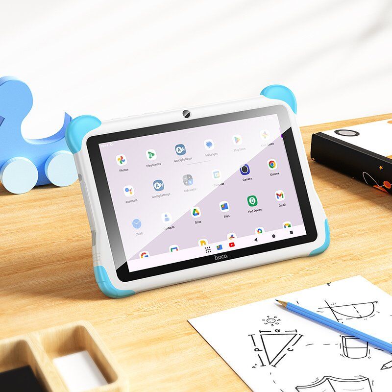 Планшет детский Hoco HI10 (8''/3/32) (синий) Планшет детский Hoco HI10 (8''/3/32) (синий)