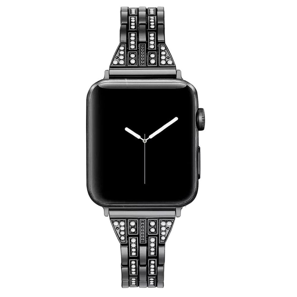 Ремінець металевий стрази SMART BUCKLE TWO LINE APPLE WATCH 38 | 40 MM №1 Ремінець металевий стрази SMART BUCKLE TWO LINE APPLE WATCH 38 | 40 MM №1