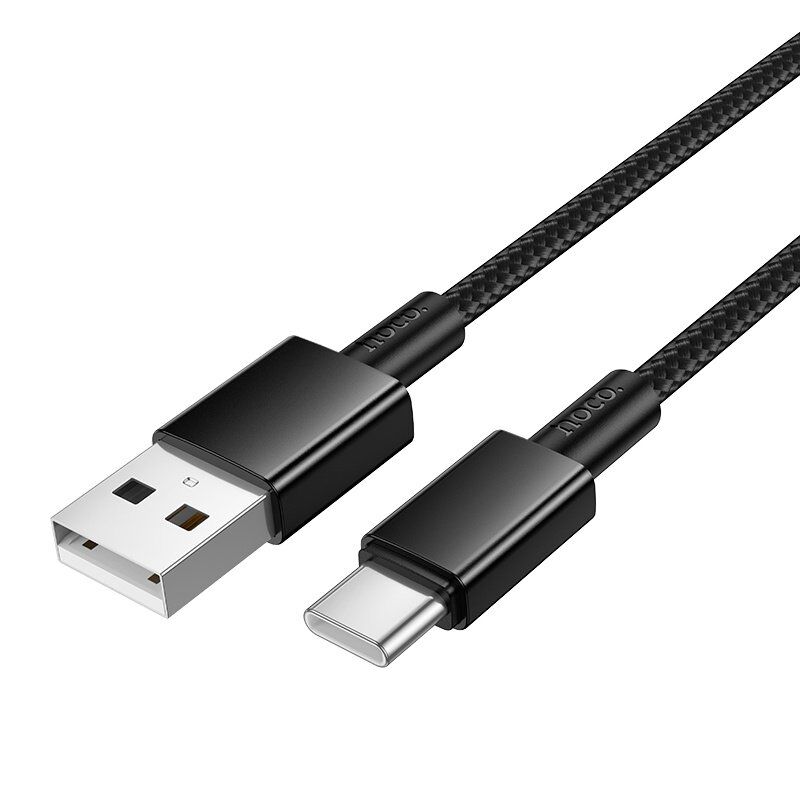 USB кабель HOCO X119 USB - Type-C, 1 метр, чорний