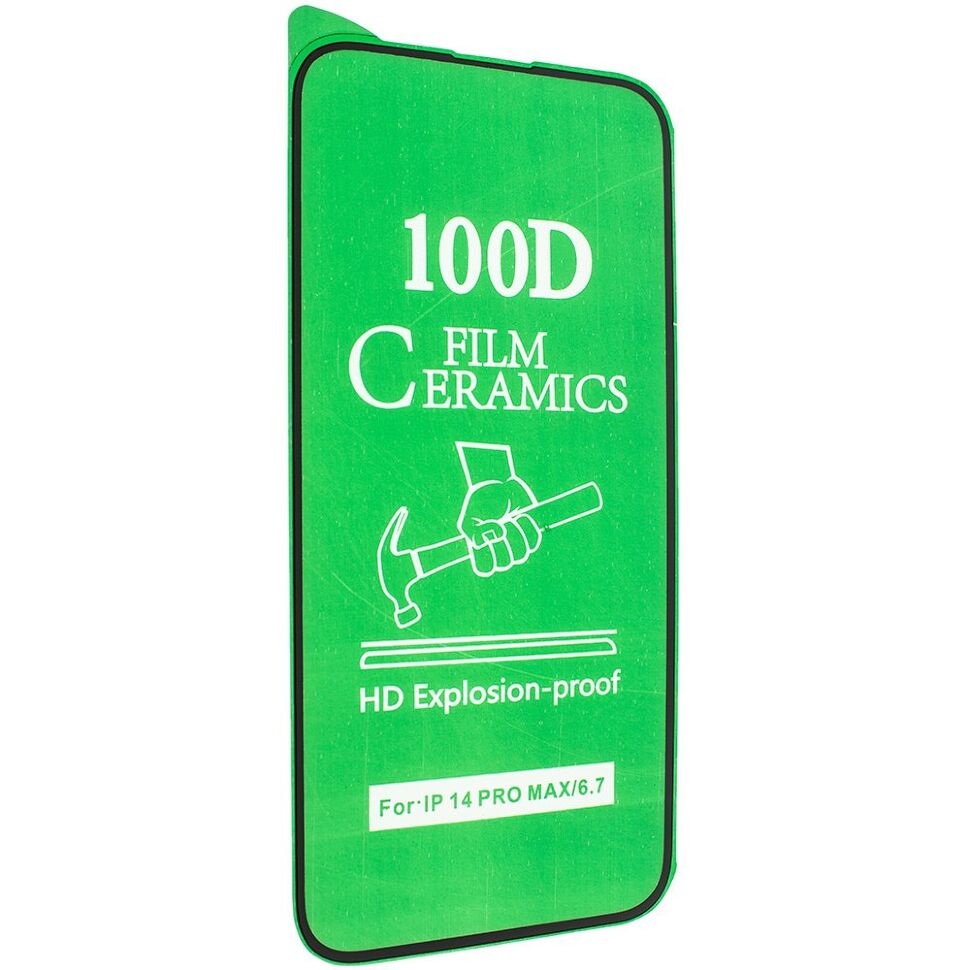 CERAMICS FILM ANTI-SHOCK APPLE iPhone 14 PRO MAX | 15 PLUS | 16 PLUS ЧОРНИЙ