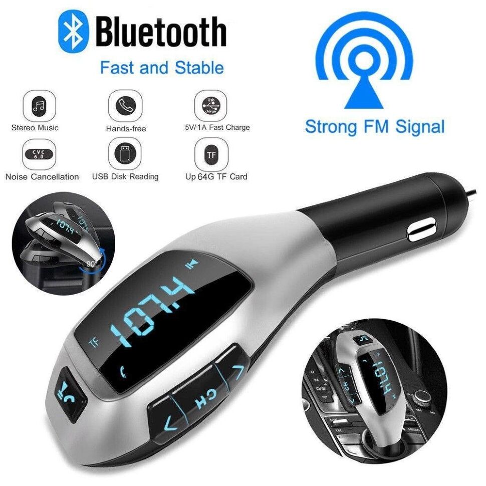 FM модулятор X5 Bluetooth / гучномовець
