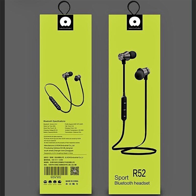 Бездротові навушники WUW R52 Wireless Bluetooth headset Бездротові навушники WUW R52 Wireless Bluetooth headset