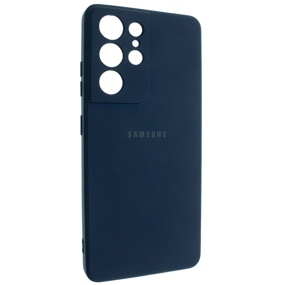 Задня накладка CAMERA FULL Silicone Case SAMSUNG G998 Galaxy S21 ULTRA 2021