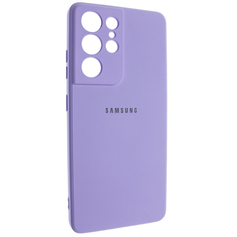 Задня накладка CAMERA FULL Silicone Case SAMSUNG G998 Galaxy S21 ULTRA 2021