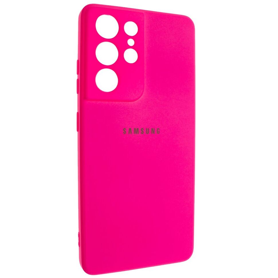 Задня накладка CAMERA FULL Silicone Case SAMSUNG G998 Galaxy S21 ULTRA 2021
