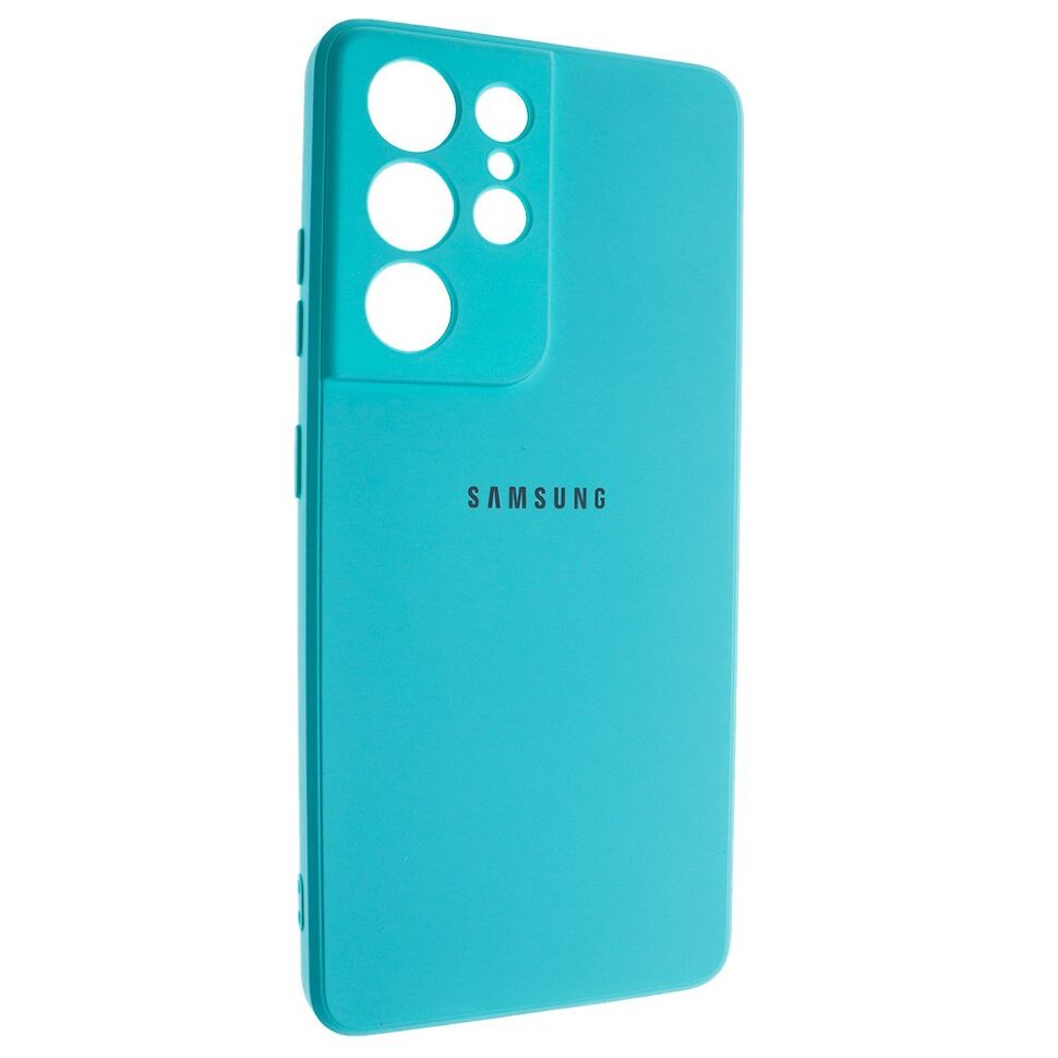 Задня накладка CAMERA FULL Silicone Case SAMSUNG G998 Galaxy S21 ULTRA 2021