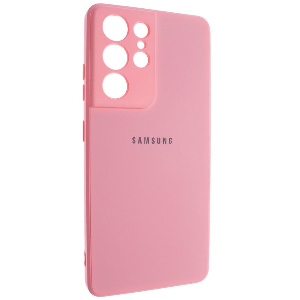 Задня накладка CAMERA FULL Silicone Case SAMSUNG G998 Galaxy S21 ULTRA 2021