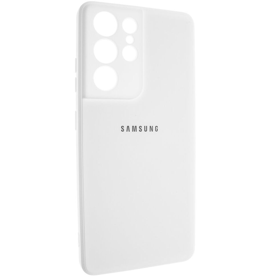 Задня накладка CAMERA FULL Silicone Case SAMSUNG G998 Galaxy S21 ULTRA 2021