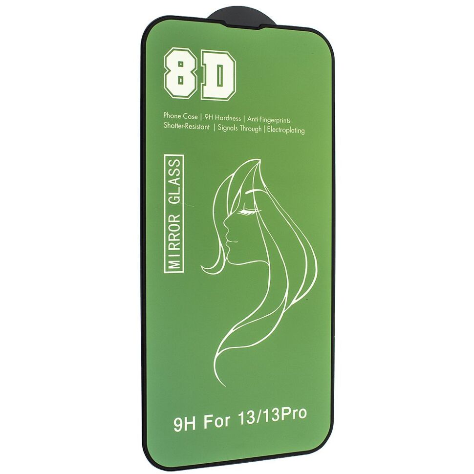 Защитное стекло для телефона 8D MIRROR APPLE iPhone 16E / 14 / 13 / 13 PRO 6.1" Защитное стекло для телефона 8D MIRROR APPLE iPhone 16E / 14 / 13 / 13 PRO 6.1"