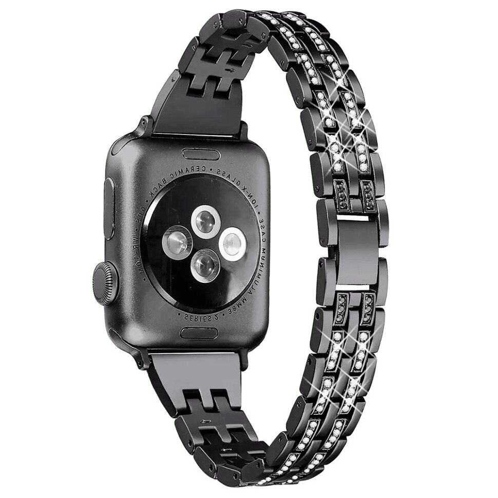 Ремінець металевий стрази SMART BUCKLE TWO LINE APPLE WATCH 42 | 44 MM №1 Ремінець металевий стрази SMART BUCKLE TWO LINE APPLE WATCH 42 | 44 MM №1