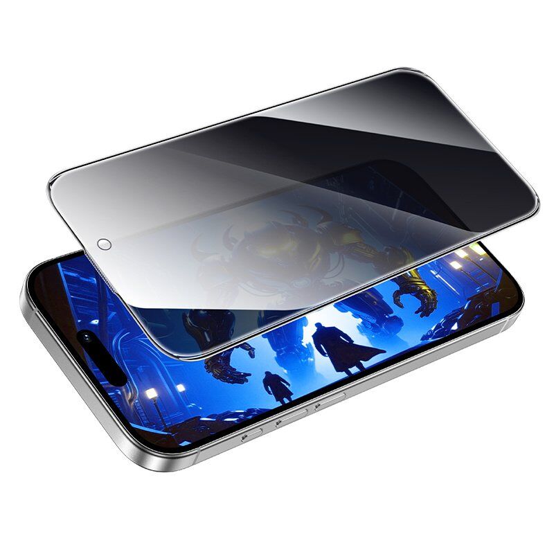 Скло для телефону HOCO A777 Plus Bear Shield anti-spy APPLE iPhone 16 PRO | iPhone 17 6.3" Скло для телефону HOCO A777 Plus Bear Shield anti-spy APPLE iPhone 16 PRO | iPhone 17 6.3"