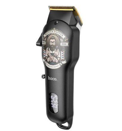 Електрична машинка для стрижки HOCO HP20 з цифровим дисплеєм, ЧОРНИЙ Електрична машинка для стрижки HOCO HP20 з цифровим дисплеєм, ЧОРНИЙ