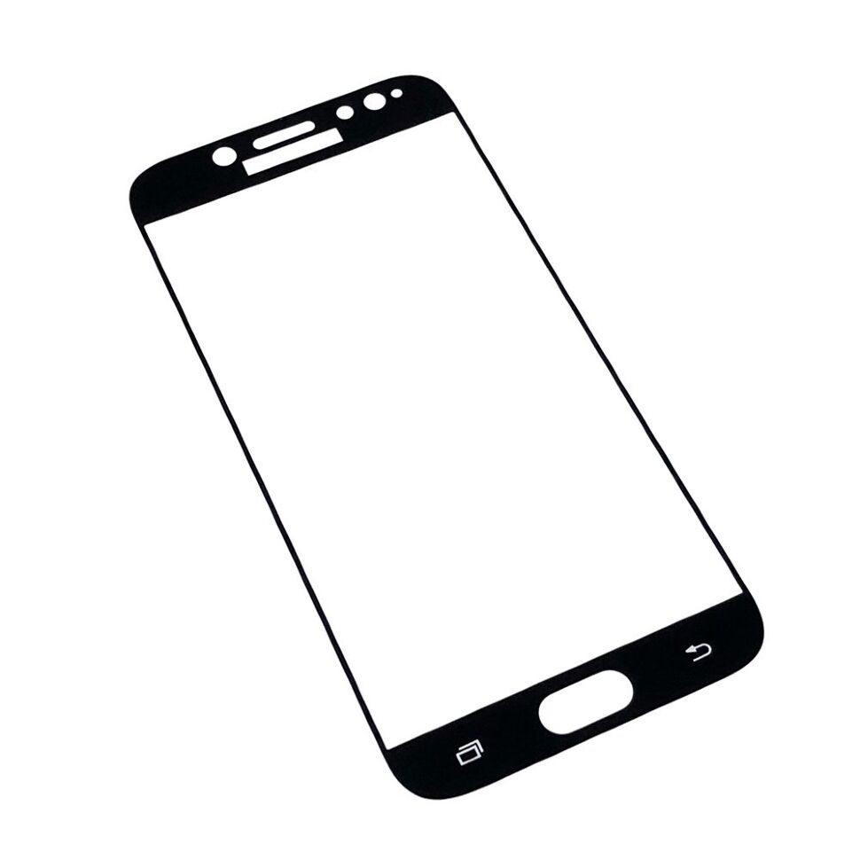 Скло FULL SCREEN SAMSUNG J730 Galaxy J7 2017 ЧОРНИЙ