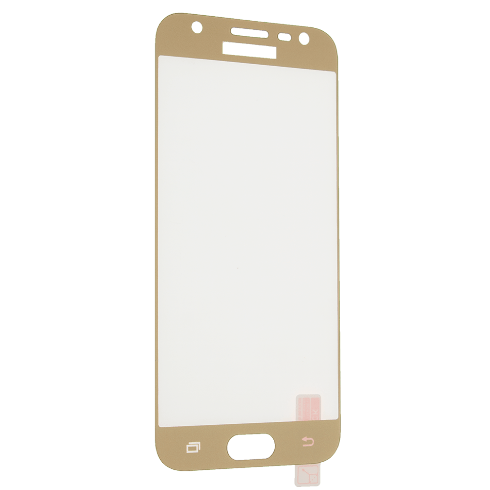 Скло TRIPLEX FULL SCREEN SAMSUNG J330 Galaxy J3 2017 ЗОЛОТИЙ