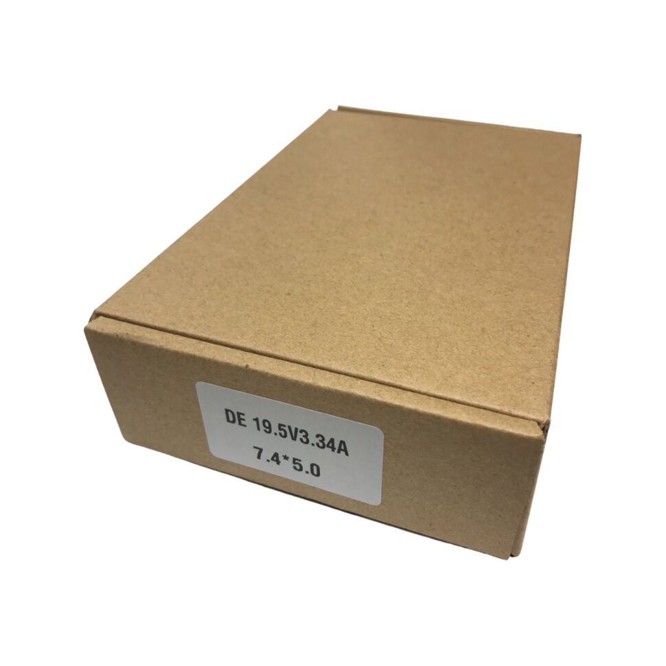 Блок питания для ноутбука DELL 65W 19.5V 3.34A (7.4*5.0 мм, PIN)