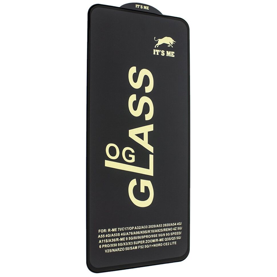 Захисне скло PREMIUM IT'S ME OG GLASS REALME 9i ЧОРНИЙ Захисне скло PREMIUM IT'S ME OG GLASS REALME 9i ЧОРНИЙ