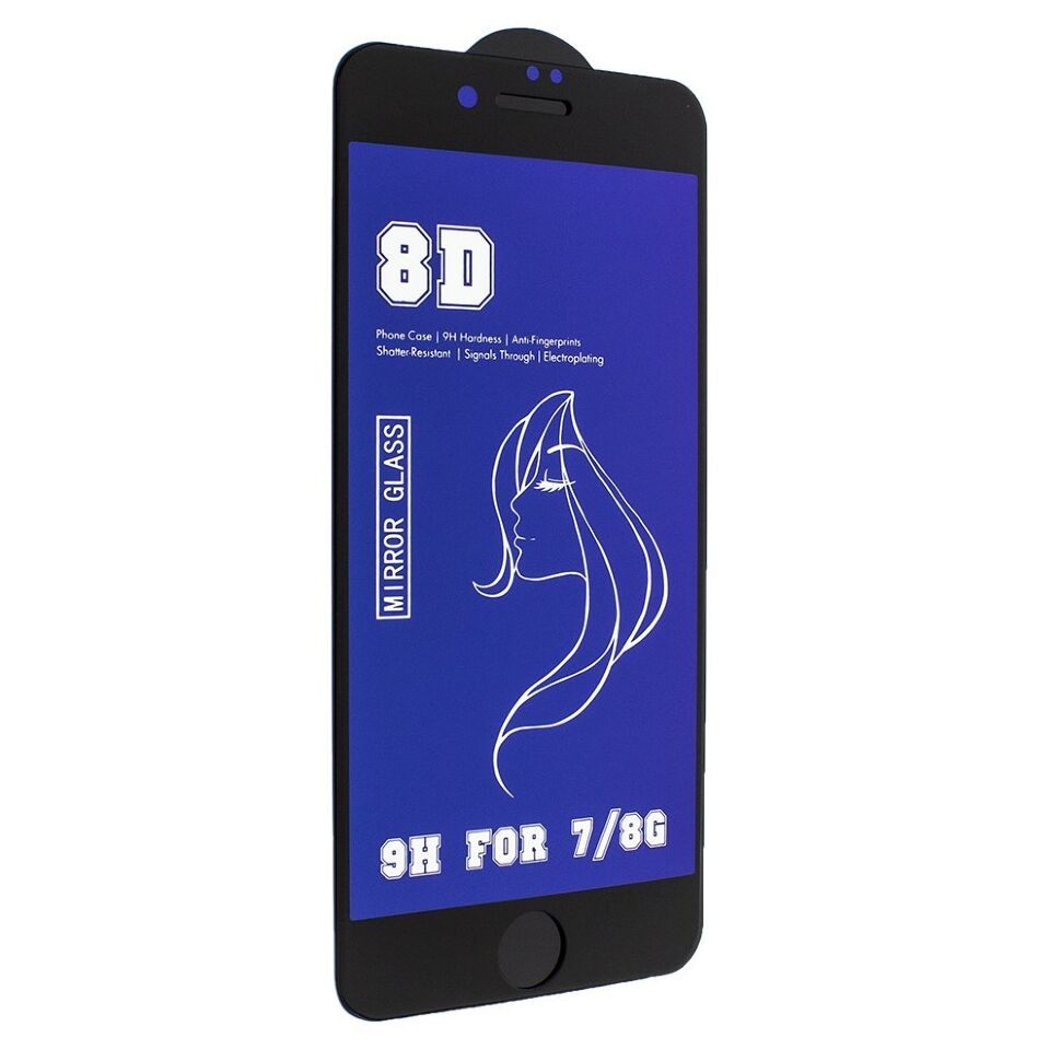 Защитное стекло для телефона 8D MIRROR APPLE IPHONE 7 | 8