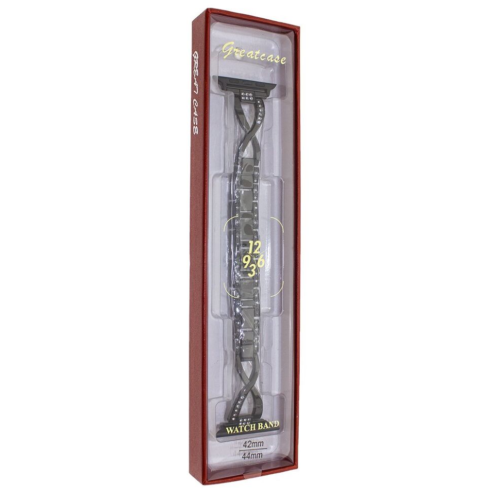 Ремінець металевий стрази SMART BUCKLE X APPLE WATCH 42мм | 44мм | 45мм | 49мм Ремінець металевий стрази SMART BUCKLE X APPLE WATCH 42мм | 44мм | 45мм | 49мм