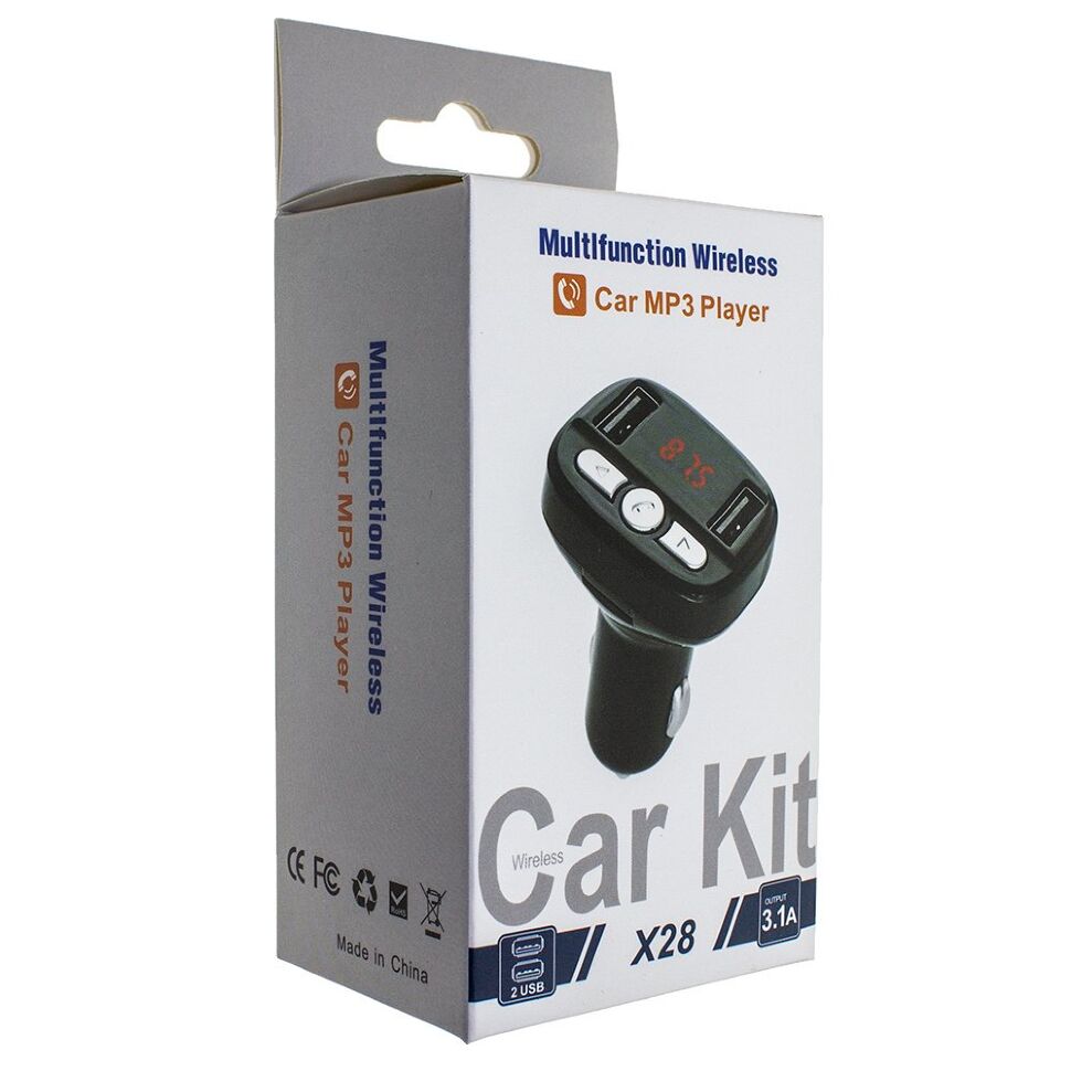 FM Модулятор X28 Bluetooth / гучномовець FM Модулятор X28 Bluetooth / гучномовець