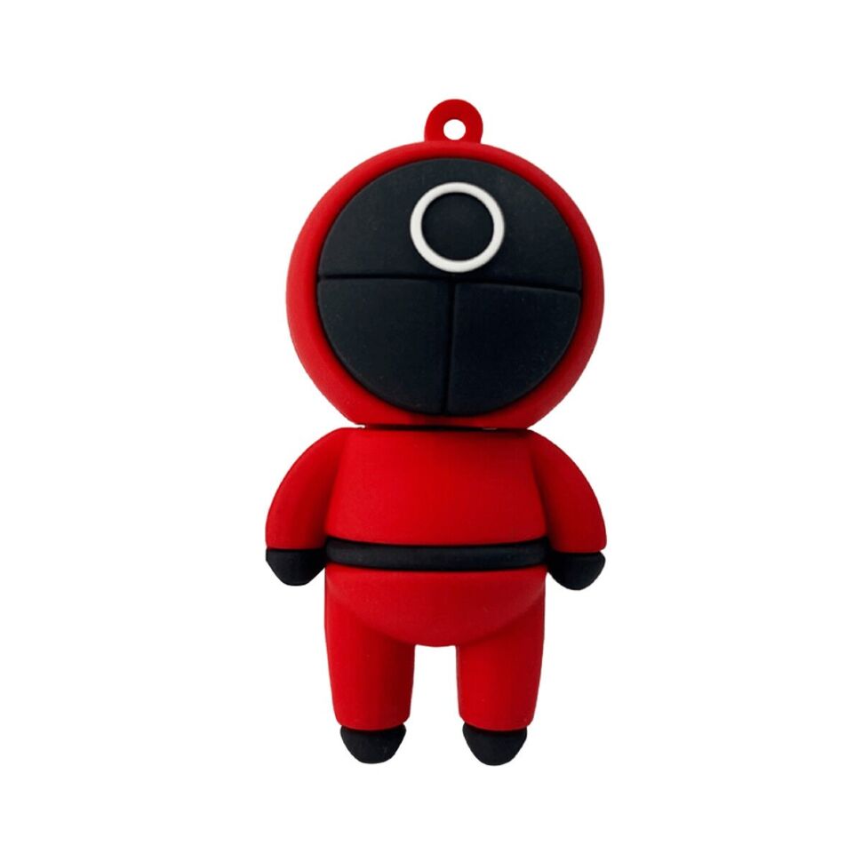 Флеш-накопичувач Wibrand USB 2.0 Squid Game 16Gb Red Флеш-накопичувач Wibrand USB 2.0 Squid Game 16Gb Red