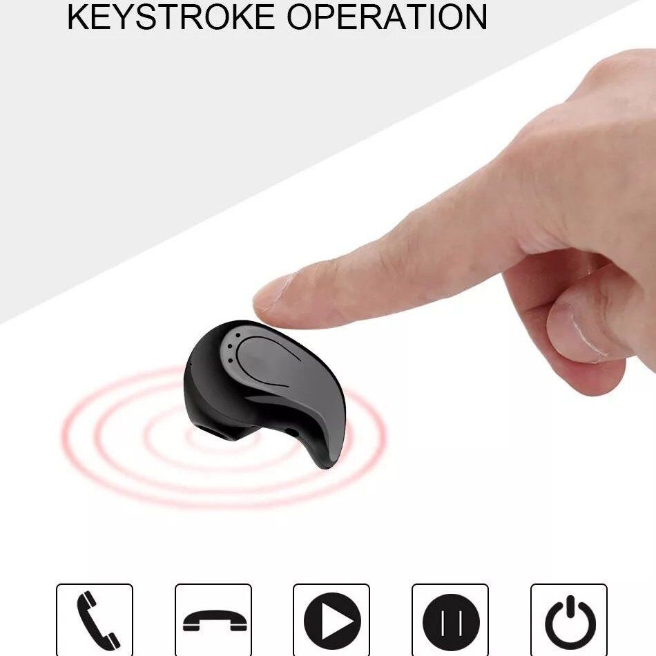 Бездротова Bluetooth гарнітура WUW R97 чорний