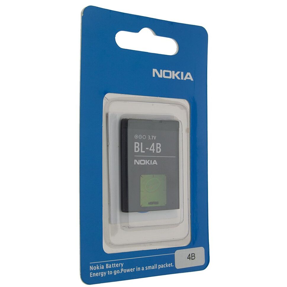 Акумулятор STANDART NOKIA BL-4B 700 mAh 1606 | 2630 | 2660 | 2760 | 5000 | 6111 | 7070 | 7370 Акумулятор STANDART NOKIA BL-4B 700 mAh 1606 | 2630 | 2660 | 2760 | 5000 | 6111 | 7070 | 7370
