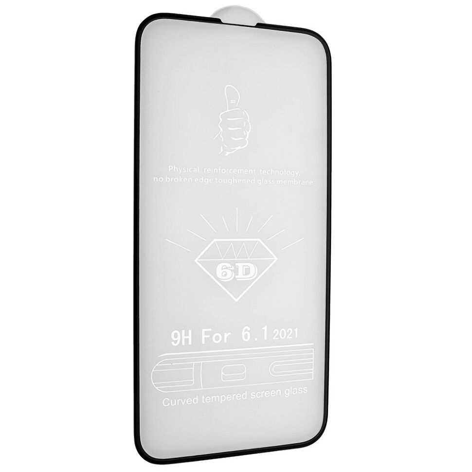 Захисне скло 6D ORIGINAL для APPLE iPhone 16E / 14 / 13 / 13 PRO 6.1" ЧОРНИЙ Захисне скло 6D ORIGINAL для APPLE iPhone 16E / 14 / 13 / 13 PRO 6.1" ЧОРНИЙ