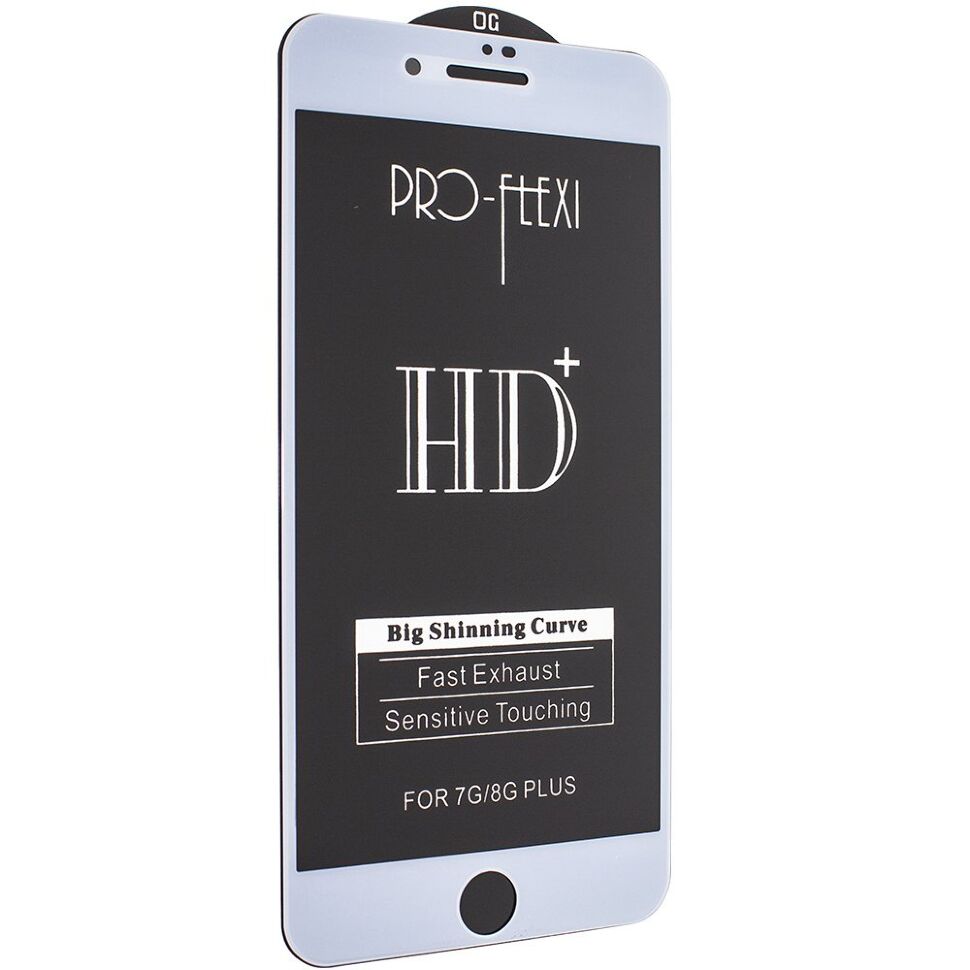Захисне скло PRO-FLEXI HD+ APPLE IPHONE 7 PLUS | 8 PLUS БІЛИЙ Захисне скло PRO-FLEXI HD+ APPLE IPHONE 7 PLUS | 8 PLUS БІЛИЙ