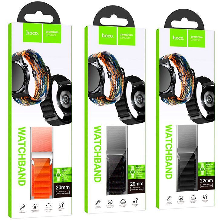 Ремешок Hoco WH05 для Watch Band (20mm) Ремешок Hoco WH05 для Watch Band (20mm)